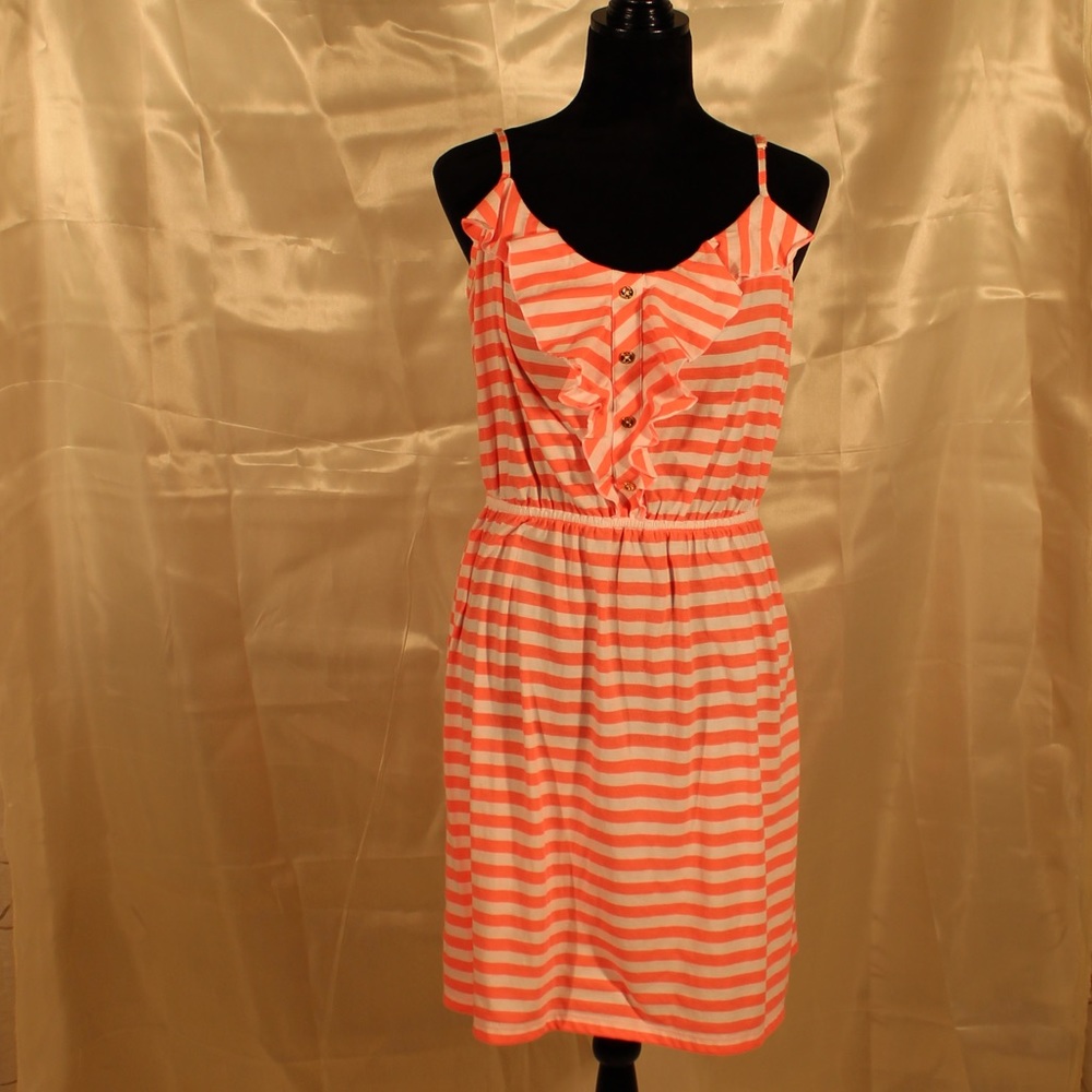 Lily Pulitzer Orange striped dress